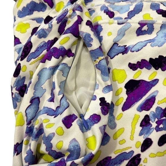 Title Nine Dress Medium Geometric Abstract Print Sleeveless Dress Zip Pocket - Picture 6 of 8